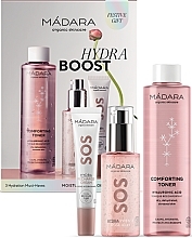Zestaw - Madara Cosmetics Hydra Boost Trio (f/ton/200ml + f/gel/75ml + f/cr/15ml) — Zdjęcie N1