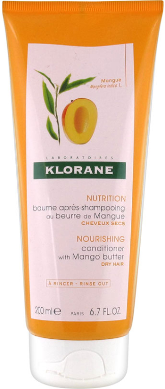 Odżywka do włosów - Klorane Nourishing Conditioner With Mango Butter