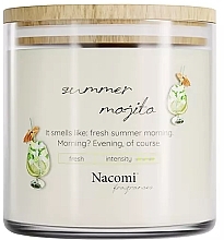 Kup Zapachowa świeca sojowa Summer Mojito - Nacomi Fragrances
