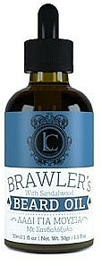 Olejek do brody - Lavish Hair Care Brawler's Beard Oil With Sandalwood