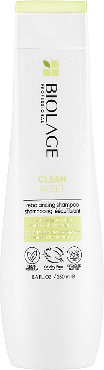 Oczyszczający szampon normalizujący do wszystkich typów włosów - Biolage Normalizing CleanReset Shampoo — Zdjęcie N5