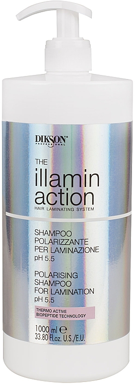 Zestaw - Dikson Illaminaction Salon Kit (shmp/1000ml + primer/300ml + conc/1000ml + cr/200ml + spray/80ml) — Zdjęcie N2