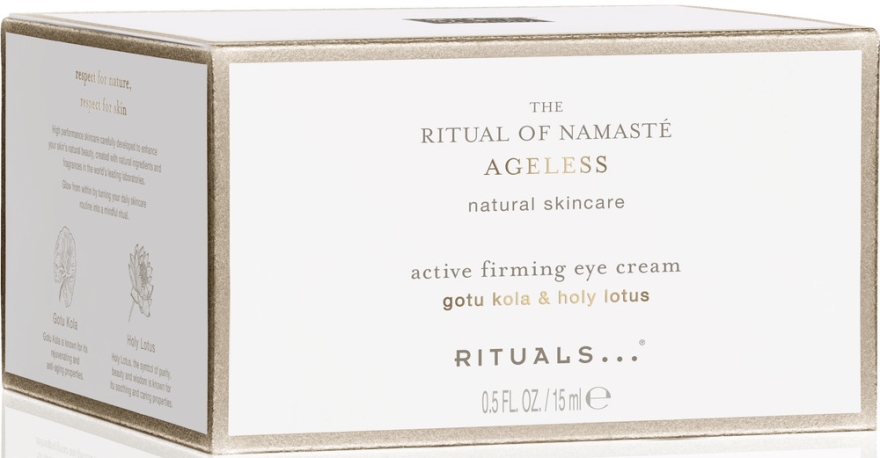 Ujędrniający krem do skóry wokół oczu - Rituals The Ritual Of Namaste Active Firming Eye Cream  — Zdjęcie N2