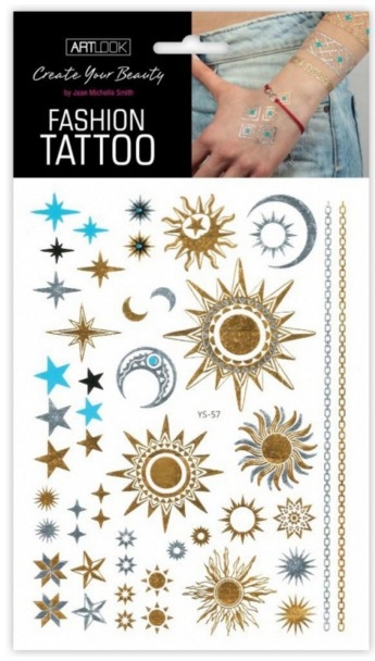 Metaliczne tatuaże do ciała Gwiazdy - Art Look — Zdjęcie N1