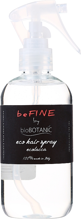 Ekologiczny lakier do włosów - BioBotanic BeFine Eco Hair Spray — Zdjęcie N3