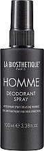 Kup Odświeżający dezodorant w sprayu dla mężczyzn - La Biosthetique Homme Deodorant Spray