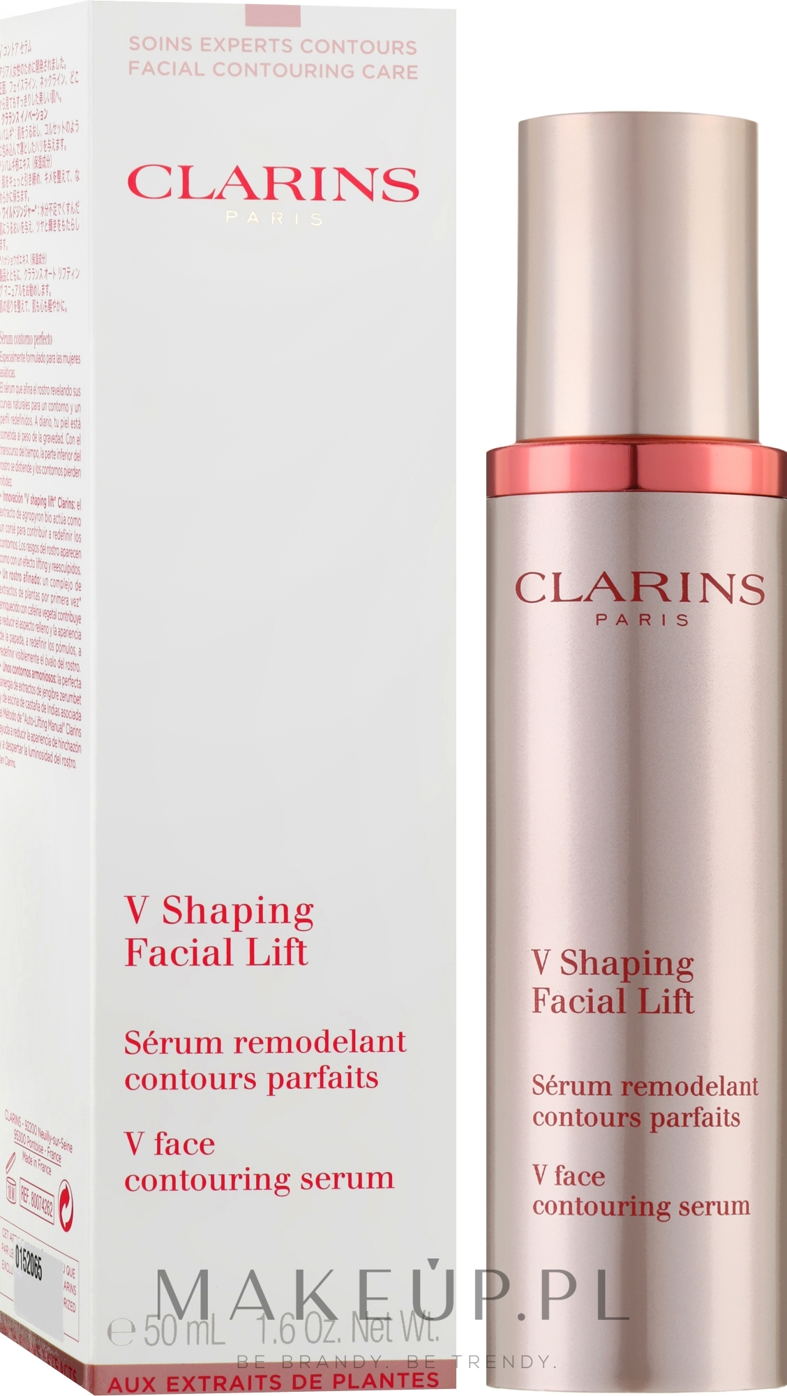 Serum korygujące owal twarzy - Clarins Shaping Facial Lift Total V Contouring Serum — Zdjęcie 50 ml