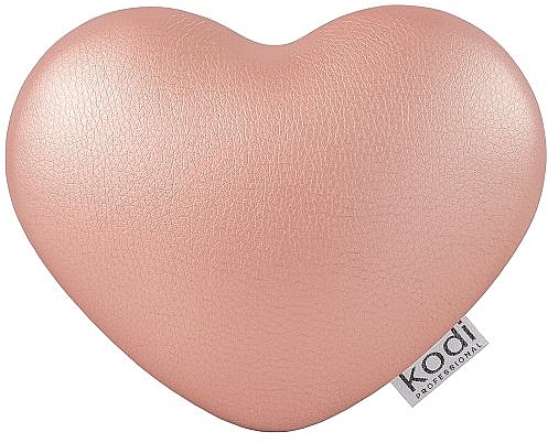 Podłokietnik do manicure Serce, Light Pink - Kodi Professional — Zdjęcie N1