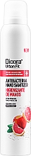 Spray do dezynfekcji rąk o zapachu cytrusów i brzoskwini - Dicora Urban Fit Protects & Hydrates Hand Sanitizer  — Zdjęcie N3