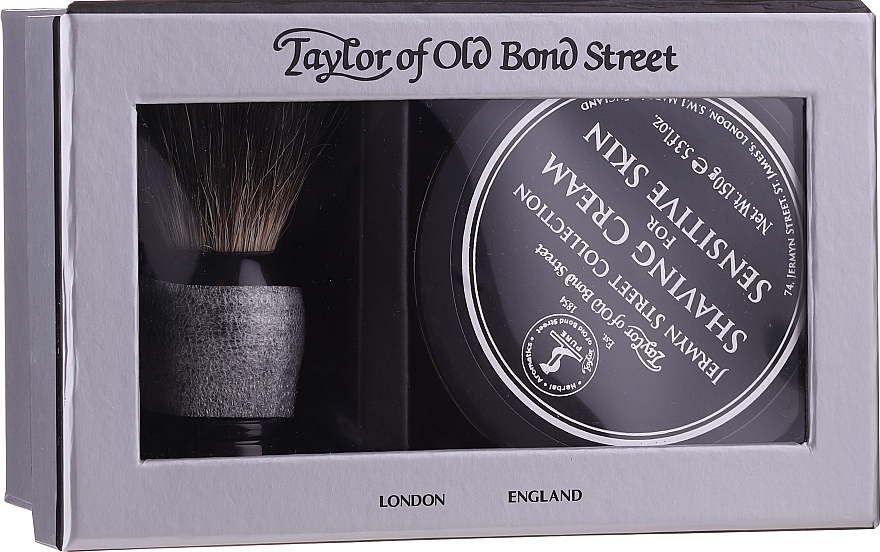 Zestaw do golenia - Taylor of Old Bond Street Jermyn Street Collection (sh/brush + sh/cr/150g) — Zdjęcie N1