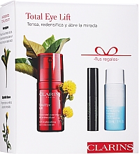 Kup Zestaw - Clarins Total Eye Lift Set (eye/conc/15ml + eye/cl/30ml + mascara/3ml)