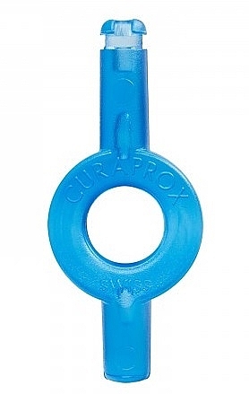 Zestaw uchwytów na szczoteczki międzyzębowe Handly holder, niebieski, 25 sztuk - Curaprox Handy Holder UHS 409 — Zdjęcie N1