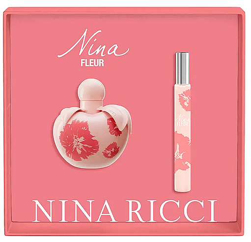 Nina Ricci Nina Fleur - Zestaw (edt 50 ml + edt/mini 10 ml) — Zdjęcie N2