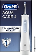Irygator z technologią Oxyjet, niebiesko-biały - Oral-B Power Oral Care Series 4 AquaCare Irygator MDH20.026.2 — Zdjęcie N1