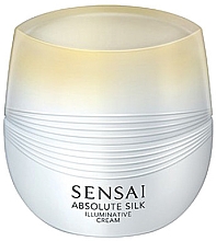 Przeciwzmarszczkowy krem do twarzy o działaniu rozświetlającym - Sensai Absolute Silk Illuminative Cream — Zdjęcie N1