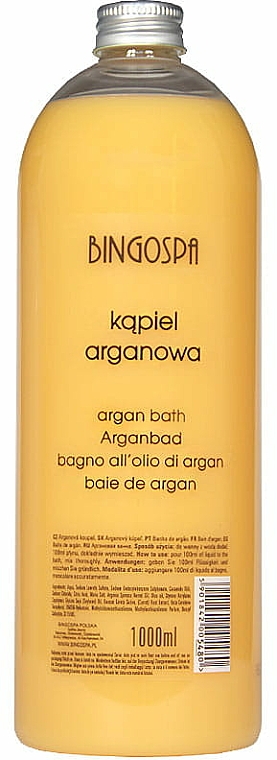 Kąpiel arganowa - BingoSpa Bath Aargan