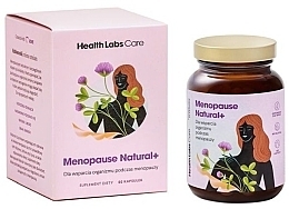 Suplement diety dla kobiet w okresie menopauzy - Healthlabs Menopause Natural+ — Zdjęcie N1