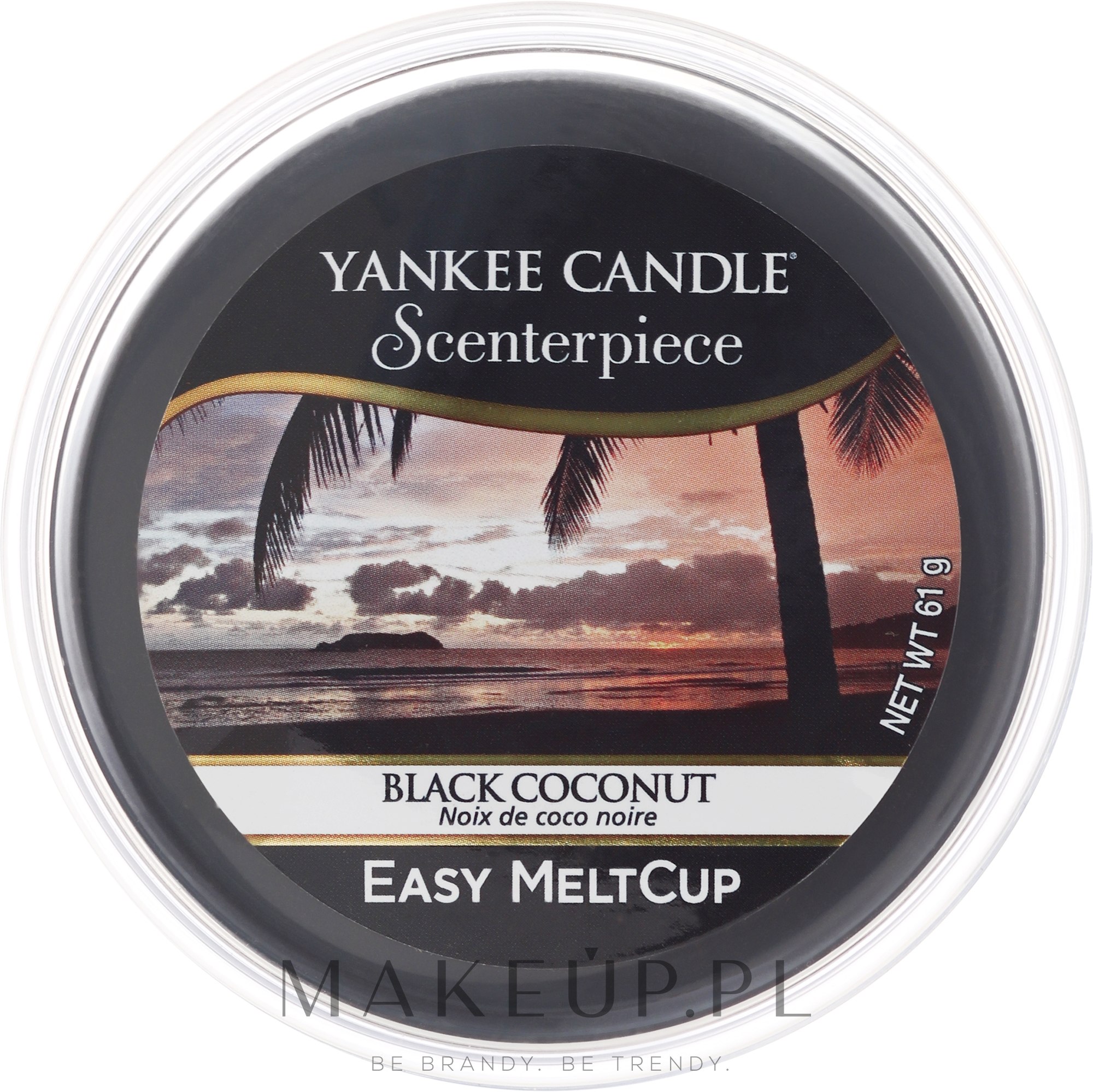 Wosk zapachowy - Yankee Candle Black Coconut Scenterpiece Melt Cup — Zdjęcie 61 g