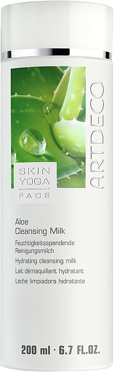 Oczyszczające mleczko do twarzy z aloesem - Artdeco Skin Yoga Face Aloe Cleansing Milk — Zdjęcie N1