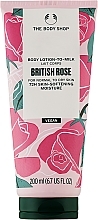 Kup Balsam do ciała - The Body Shop British Rose 72h Skin Softening Moisturiser Body Lotion-to-Milk