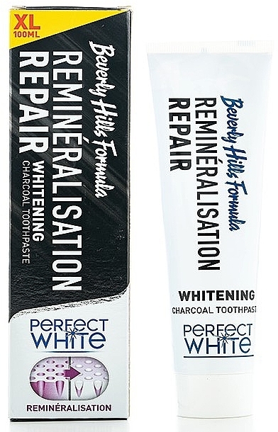 Pasta do zębów - Beverly Hills Perfect White Black — Zdjęcie N1