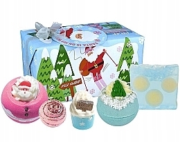 Zestaw, 5 produktów - Bomb Cosmetics Santa's Coming Bath Gift Set — Zdjęcie N1