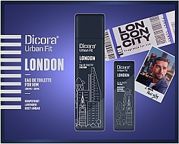 Dicora Urban Fit London - Zestaw (edt 100 ml + edt 30 ml) — Zdjęcie N1