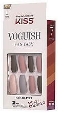 Kup Sztuczne paznokcie, 28 szt. - Kiss Voguish Fantasy