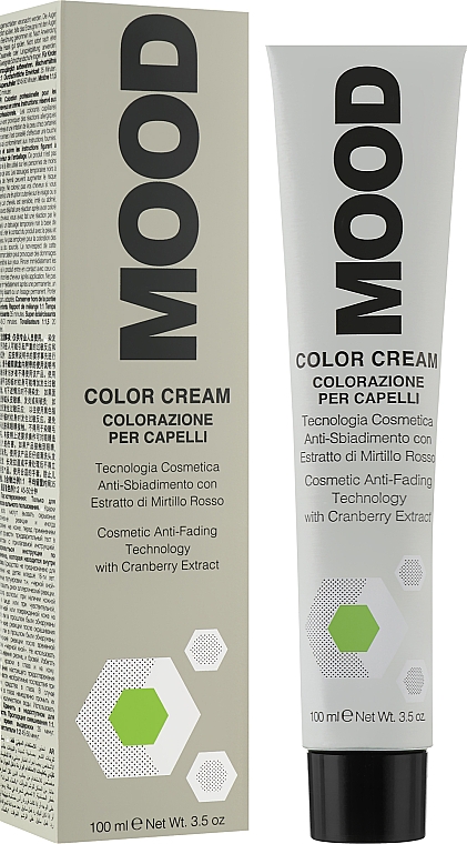 Kremowa farba do włosów z amoniakiem - Mood Color Cream — Zdjęcie N2
