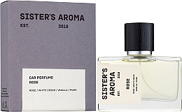 Kup Odświeżacz powietrza do samochodu - Sister's Aroma Car Perfume Rose