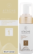 Pianka oczyszczająca z kwasami AHA - Atache Excellence Integral Cleansing & Regenerative Mousse — Zdjęcie N1