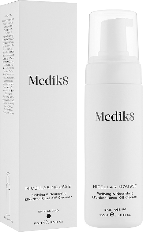 Odżywcza pianka micelarna do mycia twarzy - Medik8 Micellar Mousse