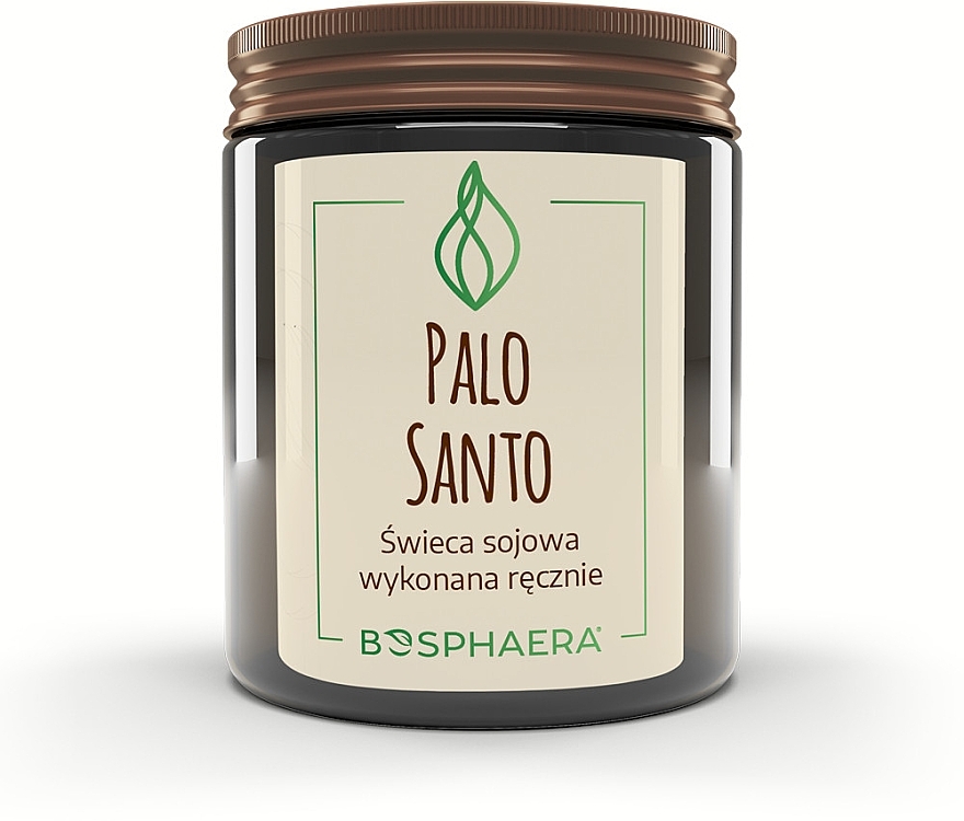 Świeca sojowa wykonana ręcznie Palo Santo - Bosphaera Palo Santo Candle — Zdjęcie N1