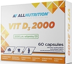 PREZENT! Witamina D3 - AllNutrition Vitamin D3 2000 — Zdjęcie N1