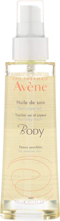 Suchy olejek pielęgnacyjny do ciała do skóry wrażliwej - Avène Body Skin Care Oil — Zdjęcie N1