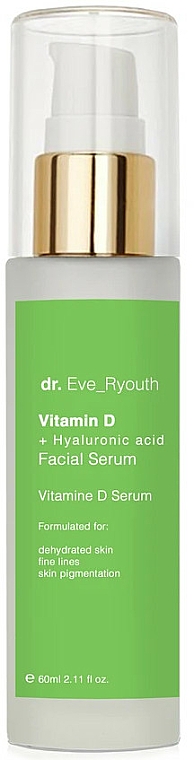 Przeciwstarzeniowe serum do twarzy - Dr. Eve_Ryouth Vitamin D + Hyaluronic Acid Pro-Age Serum — Zdjęcie N1
