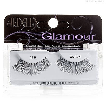 Sztuczne rzęsy - Ardell Natural Lashes Black 119 — Zdjęcie N1