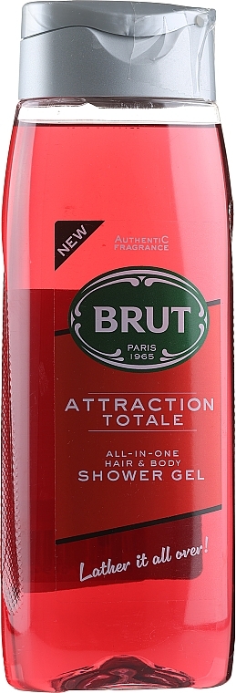 PRZECENA! Brut Parfums Prestige Attraction Totale - Żel pod prysznic 2 w 1 * — Zdjęcie N1