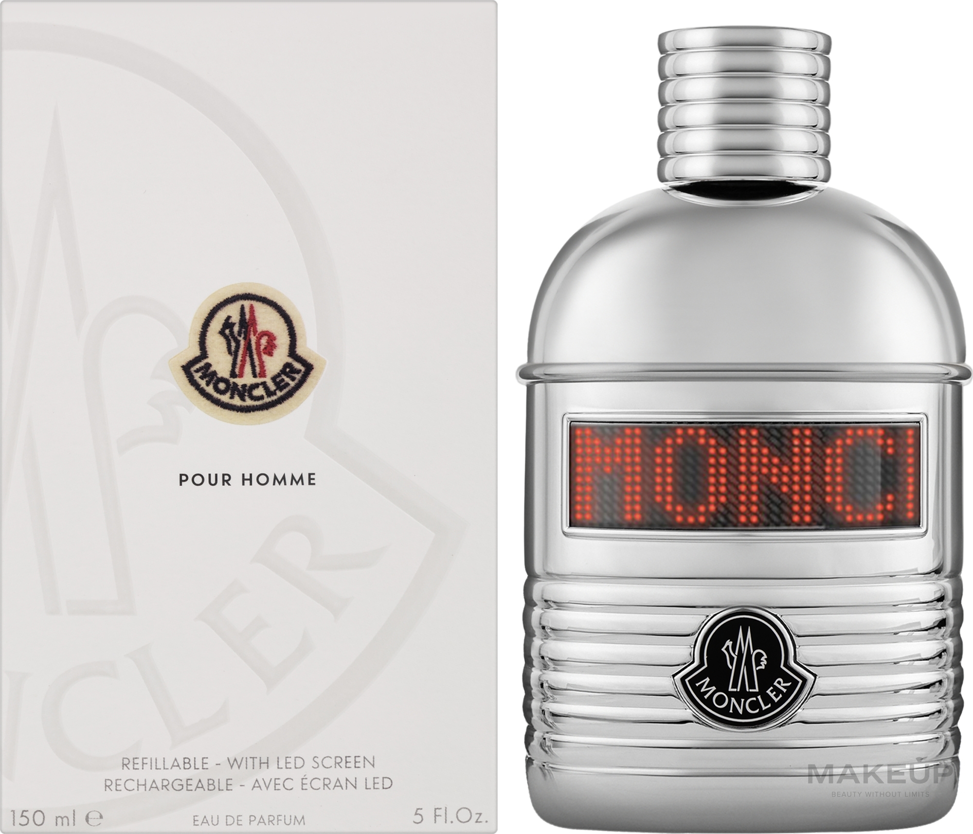 Moncler Pour Homme Eau - Woda perfumowana (uzupełnienie) — Zdjęcie 150 ml