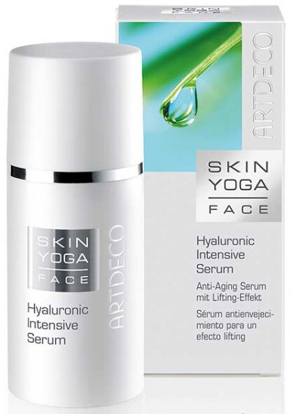 Przeciwzmarszczkowe serum hialuronowe do twarzy - Artdeco Skin Yoga Face Hyaluronic Intensive Serum
