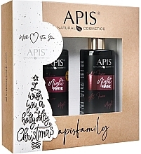 Zestaw - APIS Professional Night Fever Gift Set (b/balm/300ml + sh/gel/300ml) — Zdjęcie N1