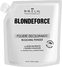 Puder rozjaśniający do włosów - Brelil Blondeforce BF1 Polvere Decolorante Bleaching Powder — Zdjęcie N1