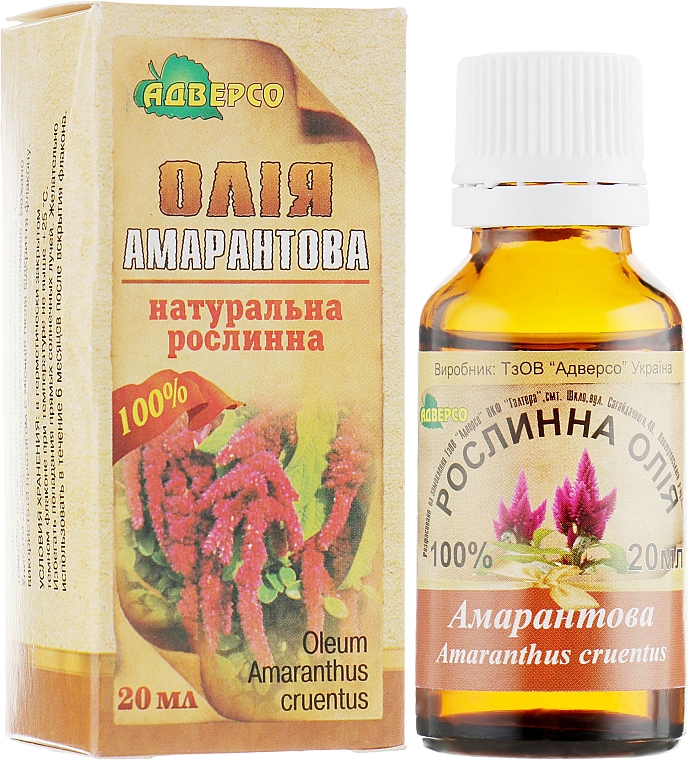 Naturalny olejek z aramantusa - Adverso