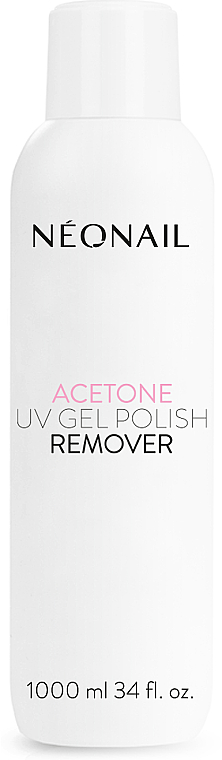 Acetonowy zmywacz do paznokci żelowych - NeoNail Professional Acetone UV Gel Polish Remover — Zdjęcie N2