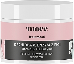 Духи, Парфюмерия, косметика Peeling enzymatyczny do twarzy - Moee Fruit Mood Orchid & Fig Enzyme