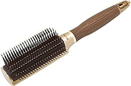 Szczotka do włosów - Olivia Garden Expert Style Control Nylon Gold &Brown — Zdjęcie N1