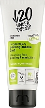 Oczyszczający peeling-maska do twarzy 2 w 1 - Under Twenty Anti! Acne Peeling & Mask 2 in 1 — Zdjęcie N1
