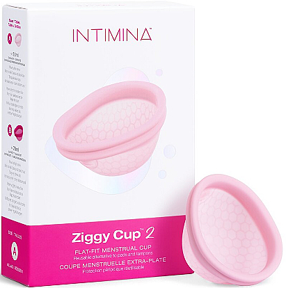 Kubeczek menstruacyjny, rozmiar A - Intimina Ziggy Cup 2 — Zdjęcie N1