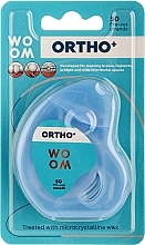 Kup Nić dentystyczna o smaku mięty i eukaliptusa, 50 szt. - Woom Ortho+ Dental Floss 