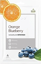 Kup Detoksykująca maseczka do twarzy Pomarańcza-jagoda - HnB My Healthy Skin Detox Mask Orange Blueberry